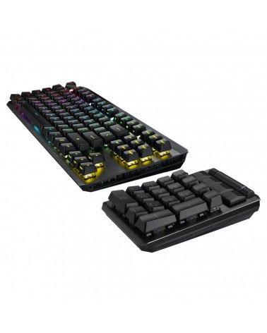 Клавиатура ASUS ROG Claymore II Keyboard Wireless (2.4G/USB) ROG RX RED Optical-Mech 462x155x39mm 1156g (047209) (90MP01W0-BKRA0