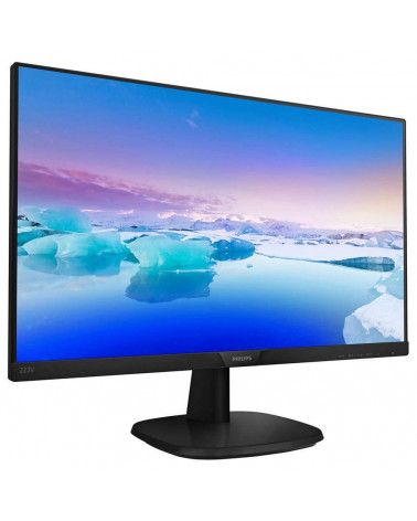 Монитор Philips 23.8" 243V7QDAB (00/01) Black (IPS, 1920x1080, D-sub+DVI+HDMI, 4 ms, 178°/178°, 250 cd/m, 10M:1, MM), (742393) (