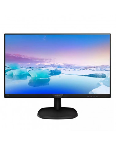 Монитор Philips 23.8" 243V7QJABF (00/01) Black (IPS, 1920x1080, D-sub+HDMI+DP, 5 ms, 178°/178°, 250 cd/m, 200M:1, MM) (746032)/(