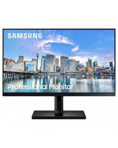 Монитор Samsung 23.8» SAMSUNG F24T450FQI Black (IPS, 1920x1080, HDMI+DP, 5 ms, 178°/178°, 250 cd/m, 1000:1, Pivot) (675454) 