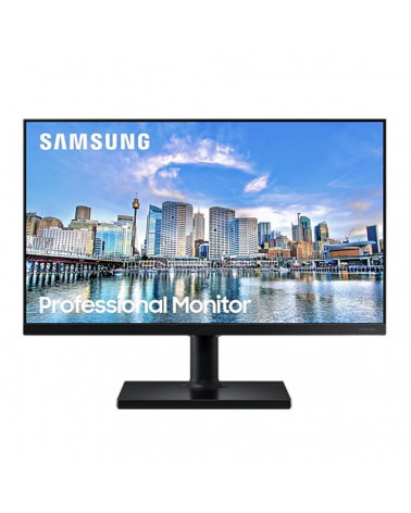 Монитор Samsung 23.8» SAMSUNG F24T450FQI Black (IPS, 1920x1080, HDMI+DP, 5 ms, 178°/178°, 250 cd/m, 1000:1, Pivot) (675454) 