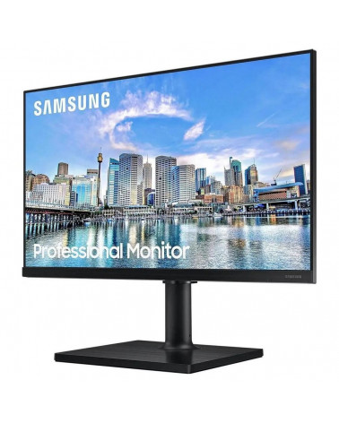 Монитор Samsung 23.8» SAMSUNG F24T450FQI Black (IPS, 1920x1080, HDMI+DP, 5 ms, 178°/178°, 250 cd/m, 1000:1, Pivot) (675454) 