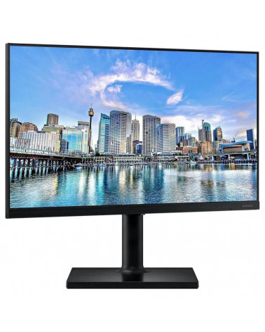 Монитор Samsung 23.8» SAMSUNG F24T450FQI Black (IPS, 1920x1080, HDMI+DP, 5 ms, 178°/178°, 250 cd/m, 1000:1, Pivot) (675454) 