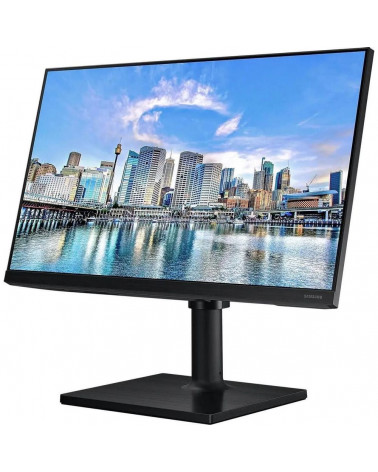 Монитор Samsung 23.8» SAMSUNG F24T450FQI Black (IPS, 1920x1080, HDMI+DP, 5 ms, 178°/178°, 250 cd/m, 1000:1, Pivot) (675454) 