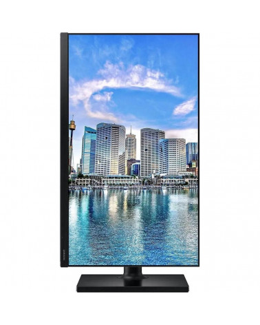 Монитор Samsung 23.8» SAMSUNG F24T450FQI Black (IPS, 1920x1080, HDMI+DP, 5 ms, 178°/178°, 250 cd/m, 1000:1, Pivot) (675454) 