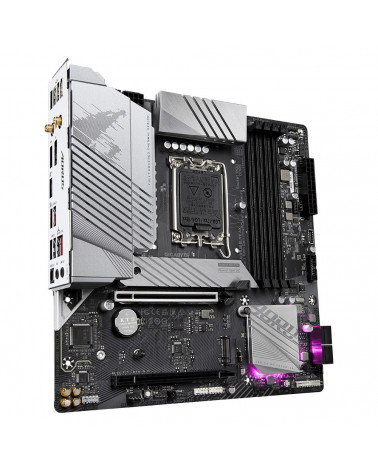 Материнская плата Gigabyte B760M AORUS ELITE AX, Socket 1700, Intel®B760, 4xDDR4-3200, HDMI+DP, 1xPCI-Ex16, 1xPCI-Ex1, 4xSATA3(R