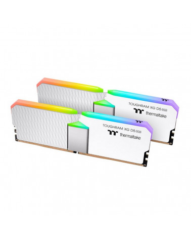 Модуль памяти Thermaltake 32GB(2x16GB) Thermaltake DDR5 6200 TOUGHRAM XG RGB D5 White CL32 1.3V RG34D516GX2-6200C32B /RGB LED*16