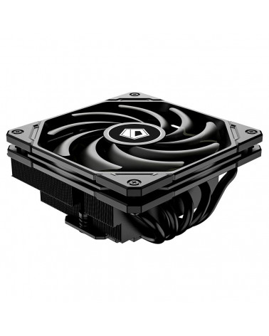 Вентилятор ID-COOLING IS-55 BLACK LGA1700/1200/115X/AM5/AM4 низкопрофильный высота 55mm (18шт/кор, TDP 125W, PWM, 5 тепл.трубок 