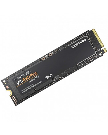 Твердотельный накопитель SSD Samsung 970 EVO Plus M.2 2280 MZ-V7S250BW 250GB Client SSD PCIe Gen3x4 with NVMe, 3500/2300, IOPS 2