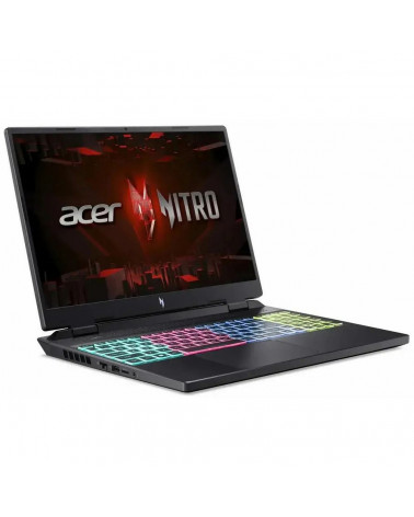 Ноутбук Acer Nitro AN16-42 Core Ryzen9 8945HS/32Gb/SSD1024Gb/RTX4070 8Gb/16"/IPS/WQXGA/NoOS/Black (NH.QSLCD.002) 