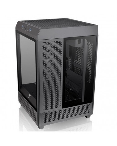 Корпус Thermaltake The Tower 500 CA-1X1-00M1WN-00 Black,Win,SPCC,Tempered Glass*3/120mm Standard Fan*2, USB 3.0 x 2, CA-1X1-00M1