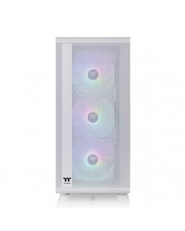 Корпус Thermaltake S200 TG ARGB Snow CA-1X2-00M6WN-00 /White/Win/SPCC/Tempered Glass*1/120mm ARGB Lite Fan*3/Brown Box CA-1X2-00