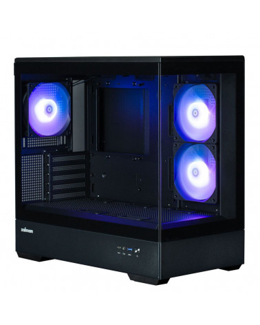 Корпус Zalman P30 mATX Mini Tower PC Case,120mm ARGB Fanx3 