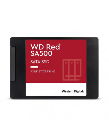 Твердотельный накопитель SSD WD SA500 WDS100T1R0A 1TB  2.5" Client  SATA 6Gb/s, 560/530, IOPS 95/85K, MTBF 2M, 3D TLC,600TBW, NA