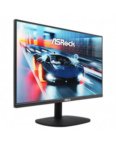 Монитор ASRock 24.5" CL25FF Black (IPS, 1920x1080, D-Sub+HDMI, 1 ms, 178°/178°, 300 cd/m, 1300:1, 100Hz) 