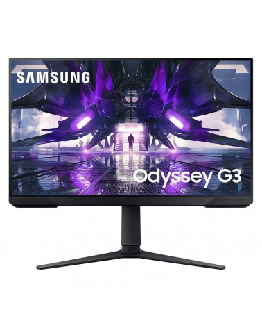 Монитор Samsung 27" S27AG320NI Odyssey G3 Black (VA, 1920x1080, HDMI+DP, 1 ms, 178°/178°, 250 cd/m, 3000:1, 165Hz, Pivot) 