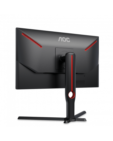 Монитор AOC 24.5" AGON 25G3ZM Black-Red (VA, 1920x1080, HDMI+HDMI+DP, 0.5 ms, 178°/178°, 300 cd/m, 3000:1, 240Hz, Pivot) 