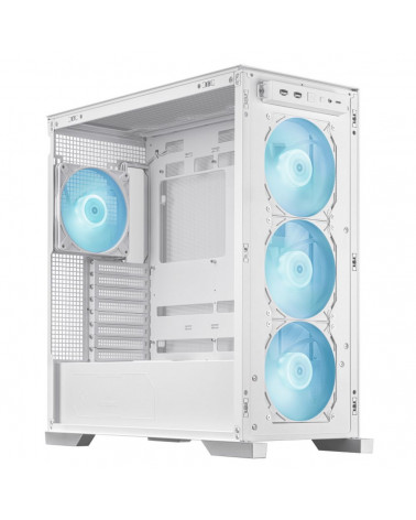 Корпус TUF Gaming GT302 PLUS/ARGB/FANS/WHT 