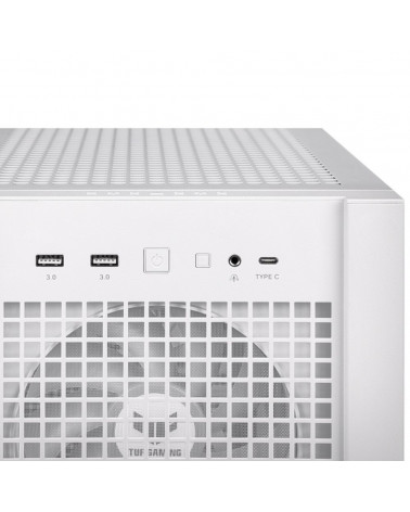 Корпус TUF Gaming GT302 PLUS/ARGB/FANS/WHT 