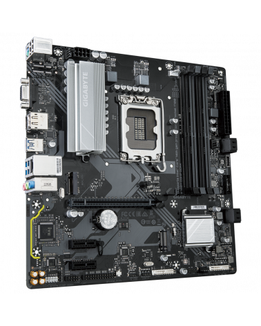 Материнская плата Gigabyte B760M D3HP DDR4, RTL Socket 1700, Intel®B760, 4xDDR4-3200, D-SUB+HDMI+DP, 1xPCI-Ex16, 2xPCI-Ex1, 4xSA