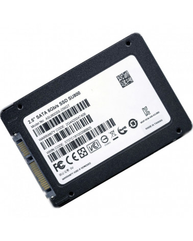 Твердотельный накопитель SSD ADATA Ultimate SU800 ASU800SS-512GT-C 512GB 2.5" Client SATA 6Gb/s, 560/520, IOPS 85/85K, MTBF 2M, 