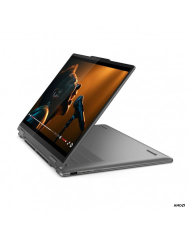 Ноутбук Lenovo Yoga 7 2-in-1 14AHP9 Ryzen 7 8840HS/16Gb/SSD1Tb/14.0"/IPS/WUXGA/Win11H/grey (83DK006QKG) 