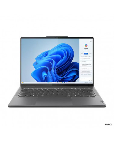 Ноутбук Lenovo Yoga 7 2-in-1 14AHP9 Ryzen 7 8840HS/16Gb/SSD1Tb/14.0"/IPS/WUXGA/Win11H/grey (83DK006QKG) 