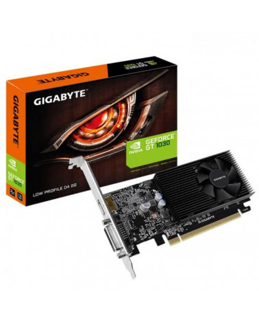 Видеокарта Gigabyte GT1030 LP D4 2GB GDDR4 64bit DVI HDMI RTL 20 (303280) 