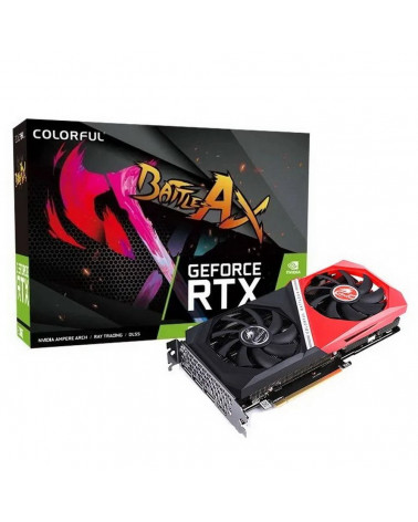 Видеокарта Colorful RTX3060 NB DUO 8GB-V 8GB GDDR6 128bit 3xDP+HDMI 10 