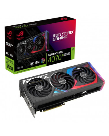 Видеокарта ASUS ROG-STRIX-RTX4070TIS-O16G-GAMING /RTX4070TIS ,HDMI_2,DP_3,16G,D6X