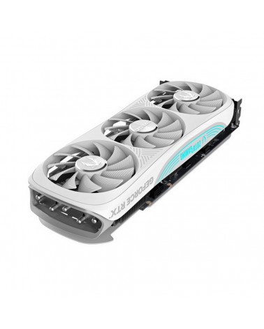 Видеокарта Zotac RTX4070Ti SUPER TRINITY OC WHITE ED 16GB GDDR6X 256bit 3xDP HDMI 3FAN Premium Pack 