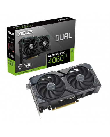 Видеокарта  DUAL-RTX4060TI-16G //RTX4060TI 16G,HDMI,DP*3,16G,D6