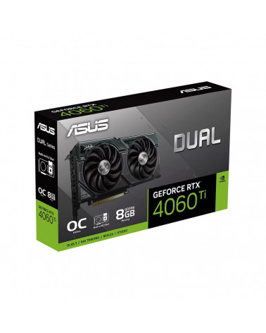 Видеокарта  DUAL-RTX4060TI-O8G-SSD //RTX4060TI,HDMI,DP*3,8G,D6