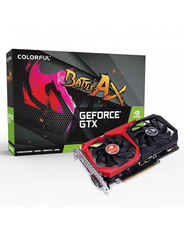 Видеокарта Colorful GTX 1650 EX 4GD6-V 4GB GDDR6 128bit DVI PD HDMI 2FAN RTL 