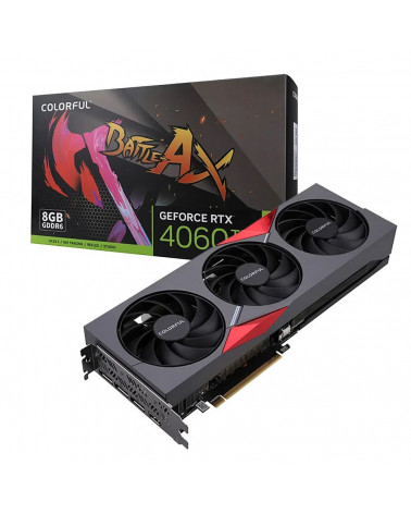 Видеокарта Colorful RTX4060Ti NB EX 8GB-V GDDR6 128bit 3xDP HDMI 3FAN RTL 