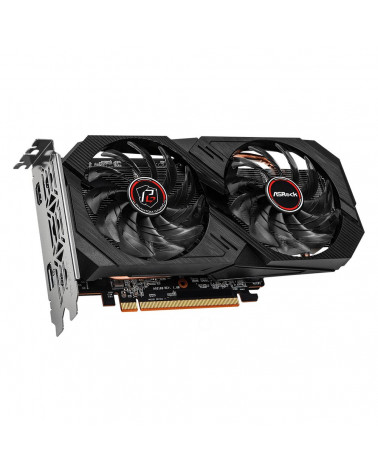 Видеокарта ASRock RX6500XT Phantom Gaming OC 8GB GDDR6 64bit DP HDMI 2FAN RTL 