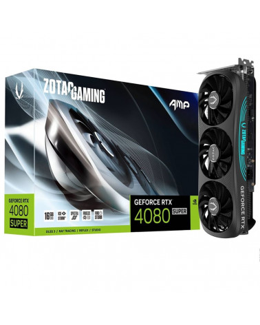 Видеокарта Zotac RTX 4080 SUPER AMP 16GB GDDR6X 256bit 3xDP HDMI Premium Pack 