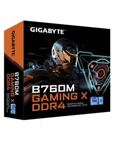 Материнская плата Gigabyte B760M GAMING X DDR4, Socket 1700, Intel®B760, 4xDDR4-3200, HDMI+DP, 1xPCI-Ex16, 1xPCI-Ex1, 4xSATA3(RA