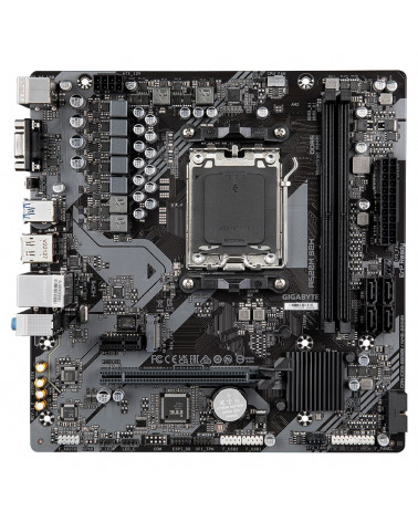 Материнская плата Gigabyte A620M S2H, Socket AM5, AMD A620, 2xDDR5-5200, D-SUB+HDMI+DP, 1xPCI-Ex16, 1xPCI-Ex1, 4xSATA3(RAID 0/1/