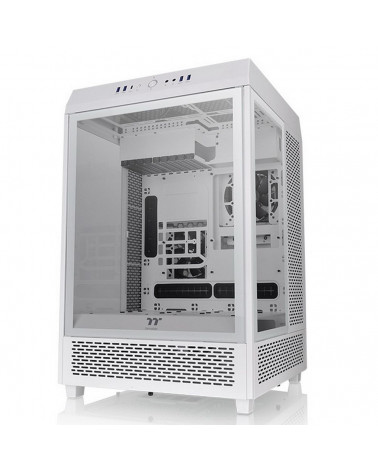 Корпус Thermaltake The Tower 500 Snow CA-1X1-00M6WN-00 White,Win,SPCC,Tempered Glass*3,120mm Standard Fan*2 