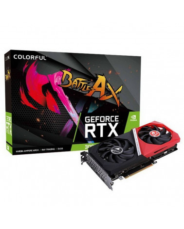 Видеокарта Colorful RTX3060 NB DUO 12G V2 L-V 12GB GDDR6 192bit HDMI 3xDP LHR 10 (596073) 