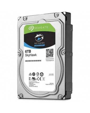 Жесткий диск Seagate SkyHawk Surveillance ST6000VX001 6TB 3.5"  SATA 6Gb/s, 5900rpm, 256MB, 24x7, Bulk 20 (004619)