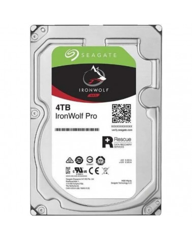 Жесткий диск Seagate IronWolf Pro NAS  ST4000NE001 4TB 3.5" SATA 6Gb/s, 7200rpm, 128MB, 24x7, 512e, Bulk