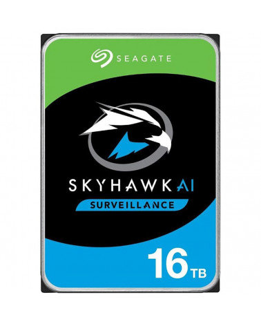 Жесткий диск Seagate SkyHawk Al Surveillance ST16000VE002 16TB 3.5" SATA 6Gb/s, 7200rpm, 256MB, 24x7, Bulk