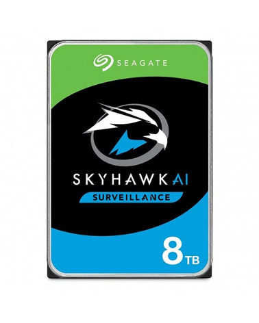 Жесткий диск Seagate SkyHawk AI ST8000VE001 8TB 3.5" SATA 6Gb/s, 7200rpm, 256MB, 24x7, Bulk (022934)