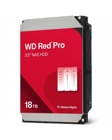 Жесткий диск WD Red™ Pro WD181KFGX 18ТБ 3,5" 7200RPM 512MB (SATA-III) NAS