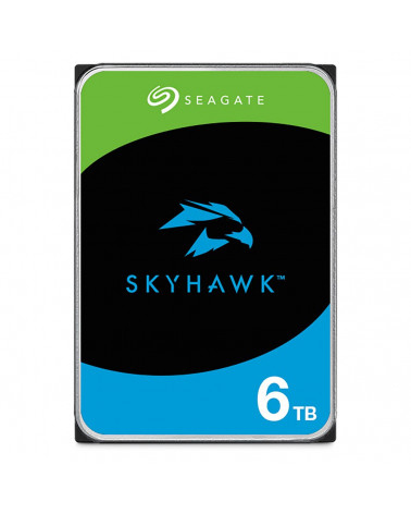 Жесткий диск Seagate 3.5" 6TB Seagate SkyHawk Surveillance HDD ST6000VX009  SATA 6Gb/s, 5400rpm, 256MB, 24x7, Bulk 20 (004619)