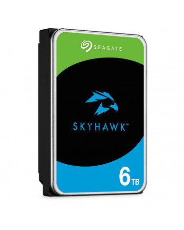 Жесткий диск Seagate 3.5" 6TB Seagate SkyHawk Surveillance HDD ST6000VX009  SATA 6Gb/s, 5400rpm, 256MB, 24x7, Bulk 20 (004619)