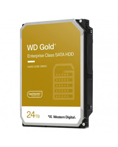 Жесткий диск Western Digital 3.5" 24TB WD241KRYZ Gold SATA3, Cache 298MB, 7200 rpm