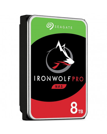 Жесткий диск Seagate 3.5" 8TB IronWolf Pro ST8000NT001 SATA 6Gb/s, 7200rpm, 256MB